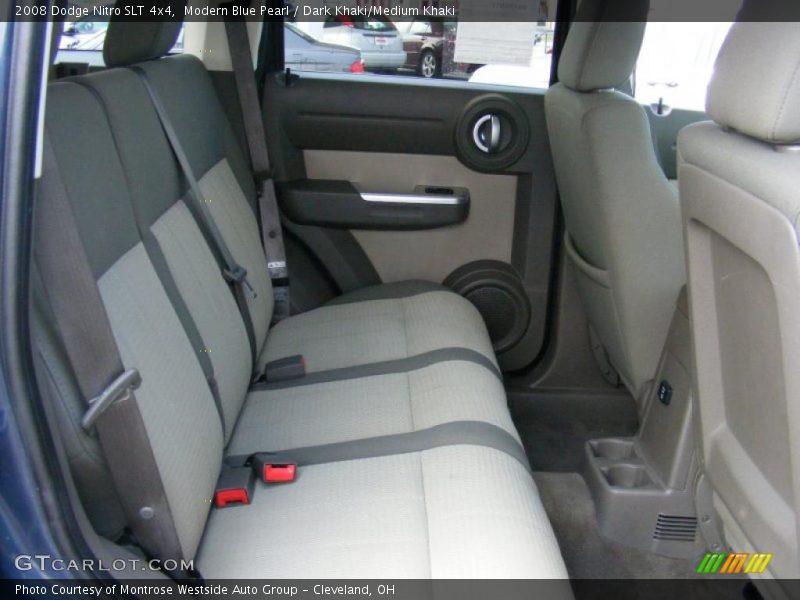 Modern Blue Pearl / Dark Khaki/Medium Khaki 2008 Dodge Nitro SLT 4x4