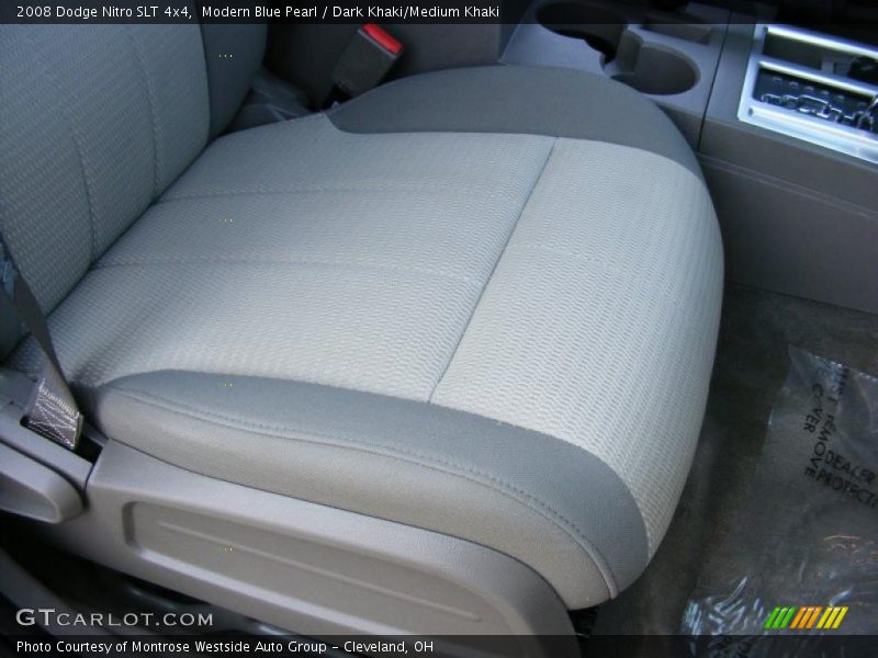 Modern Blue Pearl / Dark Khaki/Medium Khaki 2008 Dodge Nitro SLT 4x4