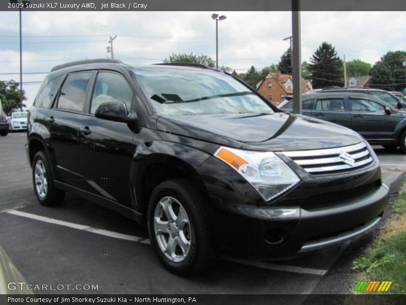 Jet Black / Gray 2009 Suzuki XL7 Luxury AWD
