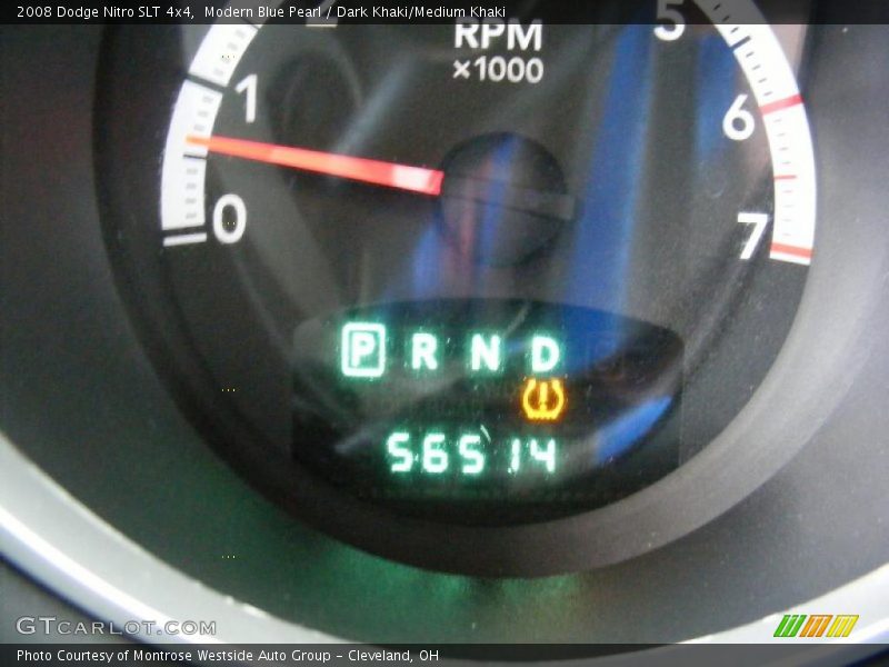 Modern Blue Pearl / Dark Khaki/Medium Khaki 2008 Dodge Nitro SLT 4x4