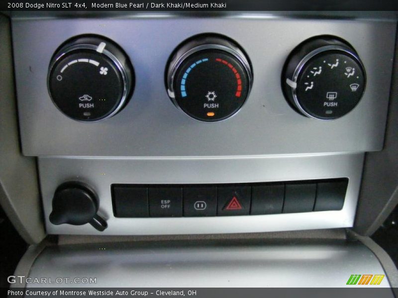 Modern Blue Pearl / Dark Khaki/Medium Khaki 2008 Dodge Nitro SLT 4x4