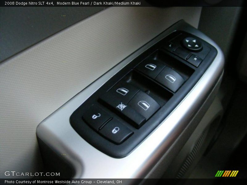 Modern Blue Pearl / Dark Khaki/Medium Khaki 2008 Dodge Nitro SLT 4x4
