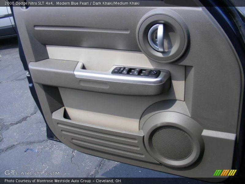 Modern Blue Pearl / Dark Khaki/Medium Khaki 2008 Dodge Nitro SLT 4x4