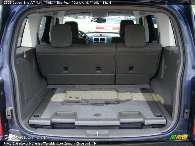 Modern Blue Pearl / Dark Khaki/Medium Khaki 2008 Dodge Nitro SLT 4x4