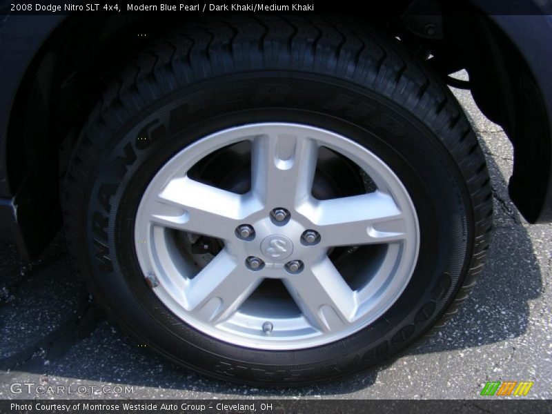 Modern Blue Pearl / Dark Khaki/Medium Khaki 2008 Dodge Nitro SLT 4x4