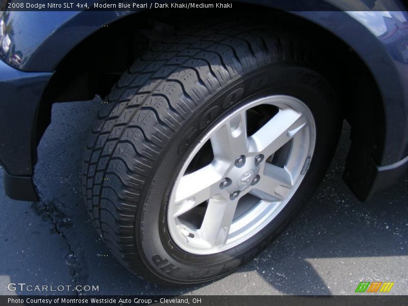 Modern Blue Pearl / Dark Khaki/Medium Khaki 2008 Dodge Nitro SLT 4x4