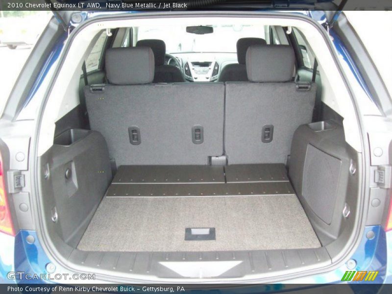 Navy Blue Metallic / Jet Black 2010 Chevrolet Equinox LT AWD