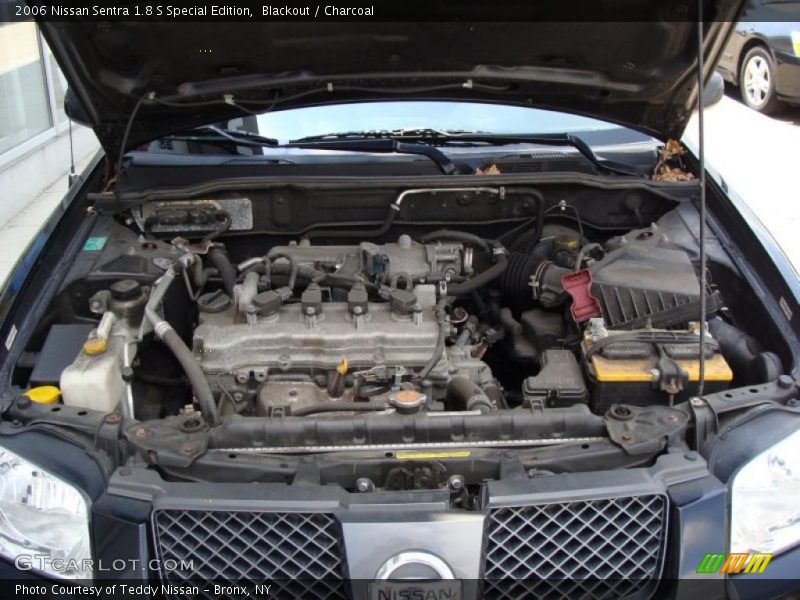 Blackout / Charcoal 2006 Nissan Sentra 1.8 S Special Edition