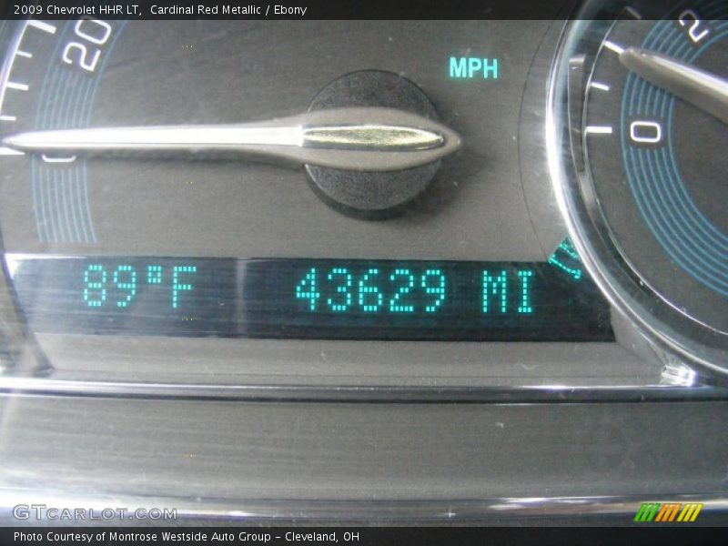 Cardinal Red Metallic / Ebony 2009 Chevrolet HHR LT