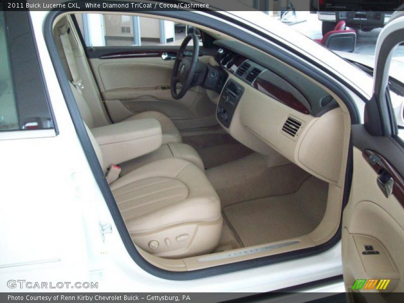 White Diamond TriCoat / Cocoa/Cashmere 2011 Buick Lucerne CXL