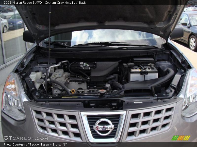 Gotham Gray Metallic / Black 2008 Nissan Rogue S AWD