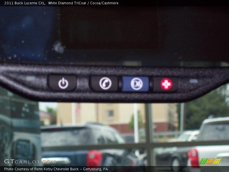 White Diamond TriCoat / Cocoa/Cashmere 2011 Buick Lucerne CXL