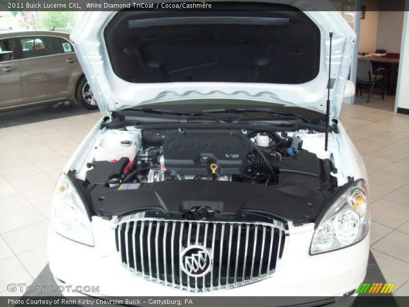White Diamond TriCoat / Cocoa/Cashmere 2011 Buick Lucerne CXL