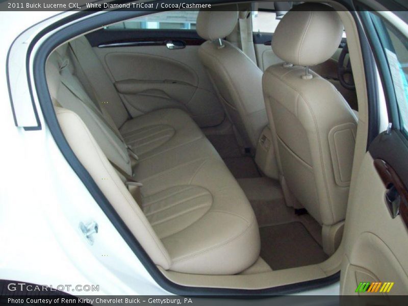 White Diamond TriCoat / Cocoa/Cashmere 2011 Buick Lucerne CXL