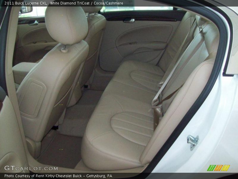 White Diamond TriCoat / Cocoa/Cashmere 2011 Buick Lucerne CXL