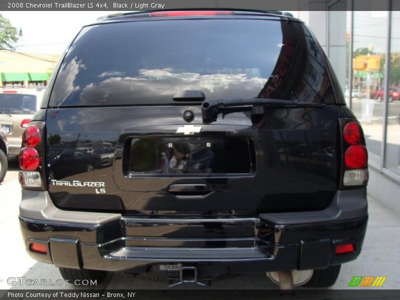 Black / Light Gray 2008 Chevrolet TrailBlazer LS 4x4