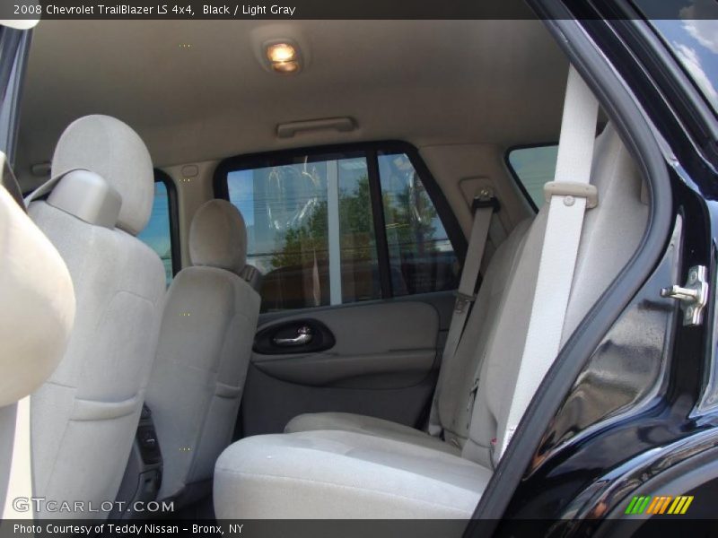 Black / Light Gray 2008 Chevrolet TrailBlazer LS 4x4