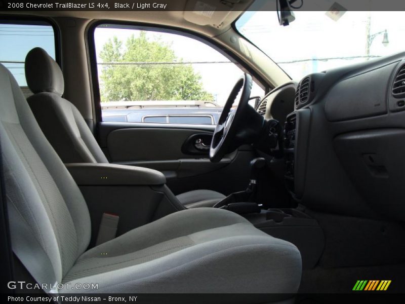 Black / Light Gray 2008 Chevrolet TrailBlazer LS 4x4