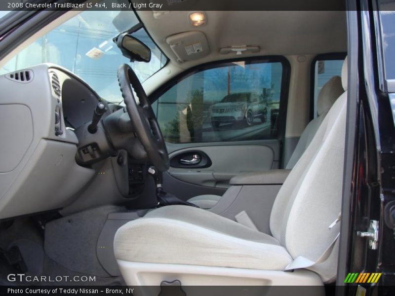 Black / Light Gray 2008 Chevrolet TrailBlazer LS 4x4