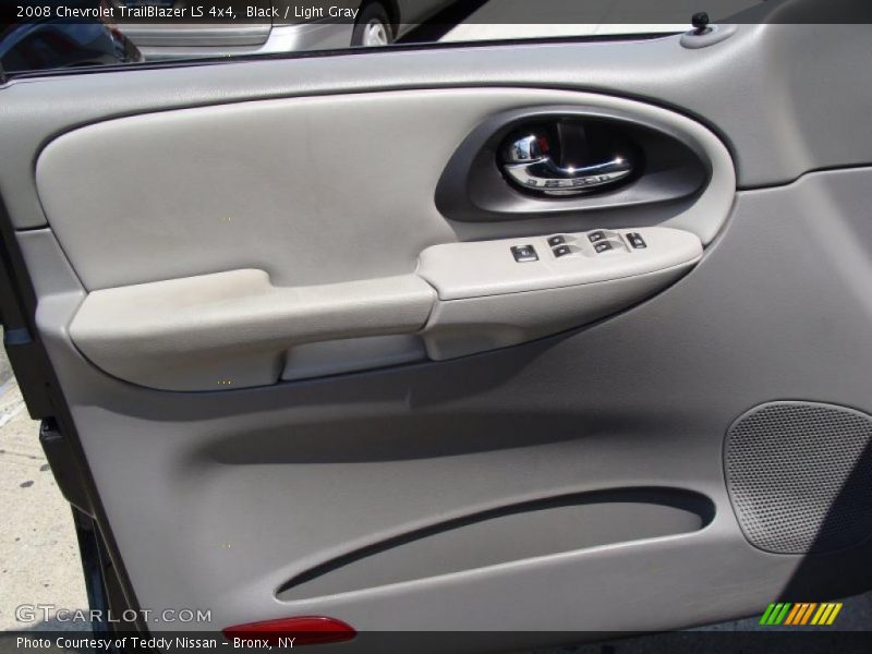 Black / Light Gray 2008 Chevrolet TrailBlazer LS 4x4