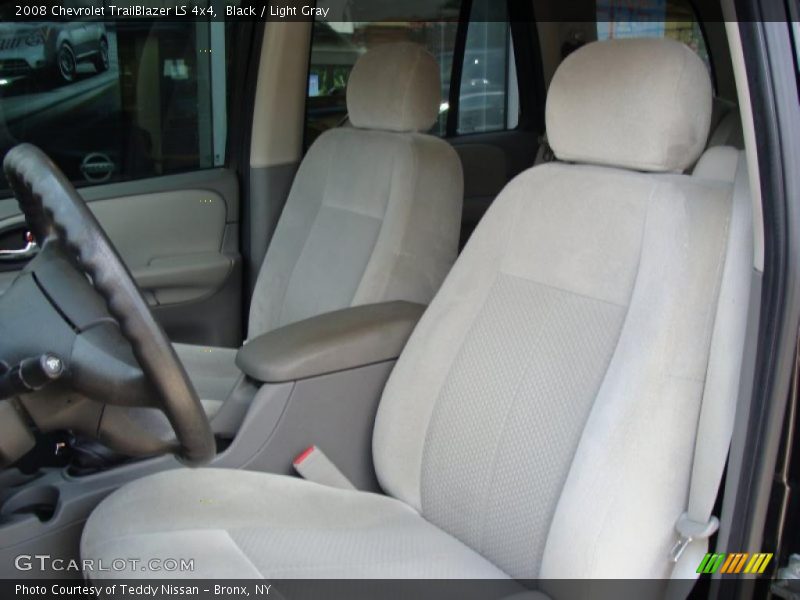 Black / Light Gray 2008 Chevrolet TrailBlazer LS 4x4