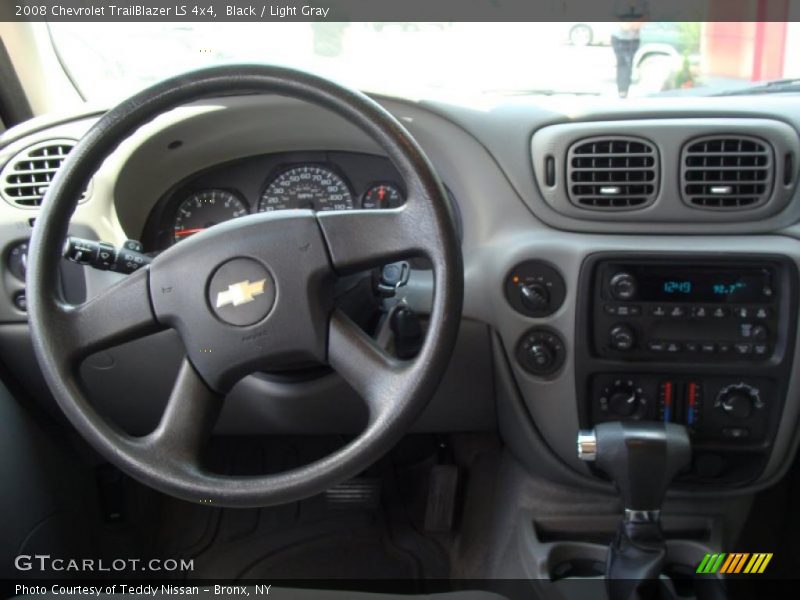Black / Light Gray 2008 Chevrolet TrailBlazer LS 4x4