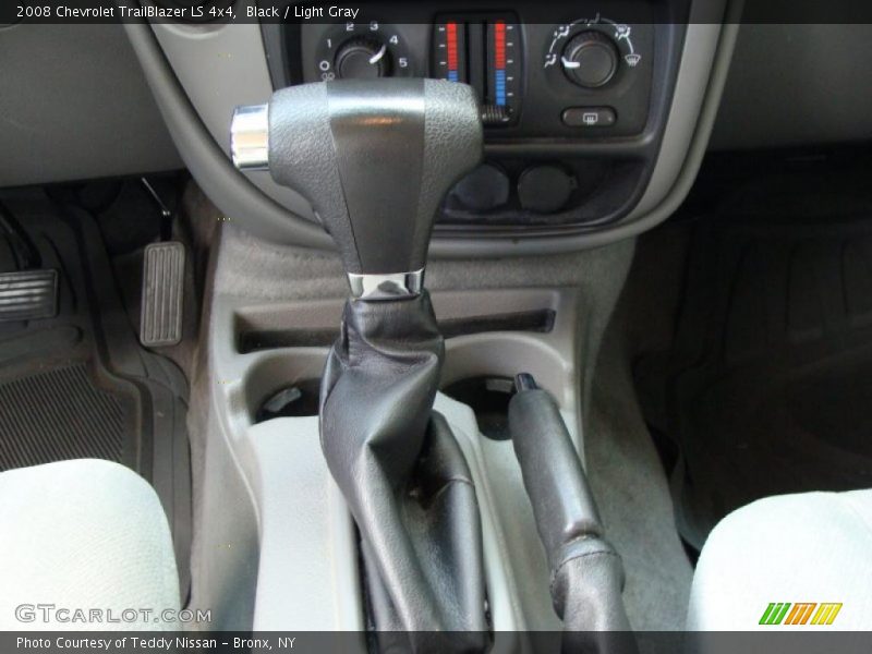 Black / Light Gray 2008 Chevrolet TrailBlazer LS 4x4