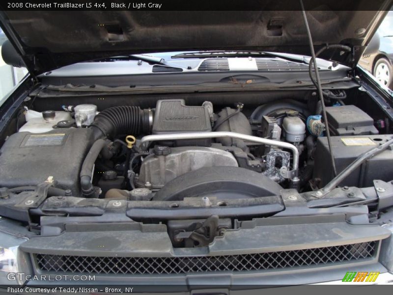 Black / Light Gray 2008 Chevrolet TrailBlazer LS 4x4
