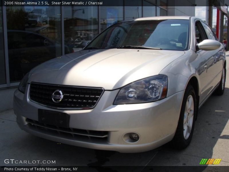 Sheer Silver Metallic / Charcoal 2006 Nissan Altima 2.5 SL