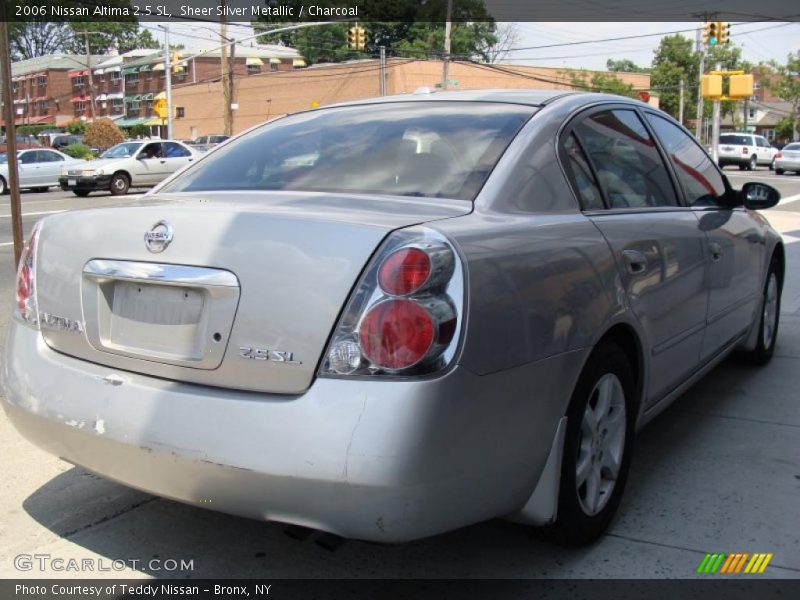 Sheer Silver Metallic / Charcoal 2006 Nissan Altima 2.5 SL