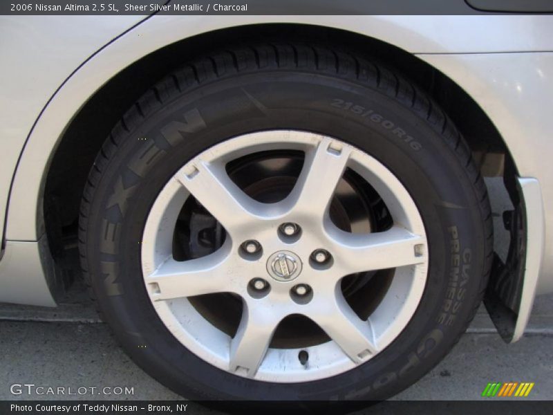 Sheer Silver Metallic / Charcoal 2006 Nissan Altima 2.5 SL
