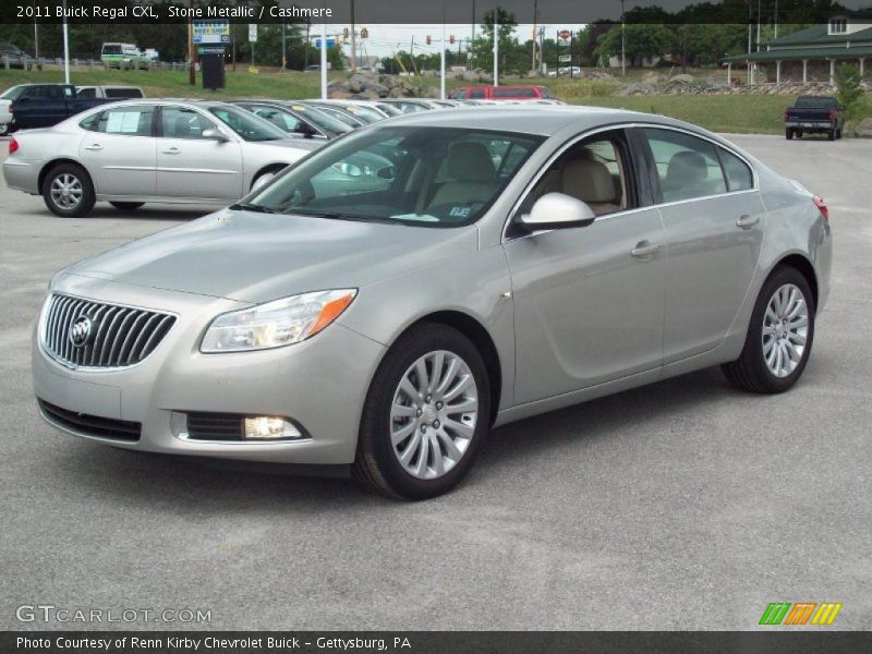 Stone Metallic / Cashmere 2011 Buick Regal CXL