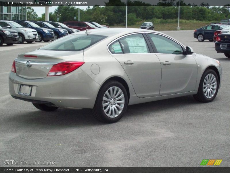 Stone Metallic / Cashmere 2011 Buick Regal CXL
