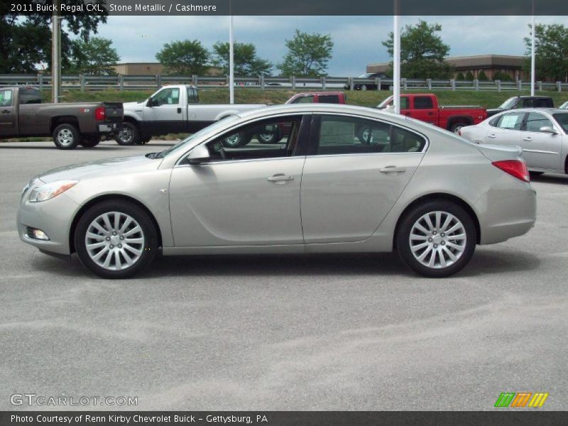Stone Metallic / Cashmere 2011 Buick Regal CXL