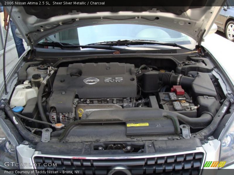 Sheer Silver Metallic / Charcoal 2006 Nissan Altima 2.5 SL