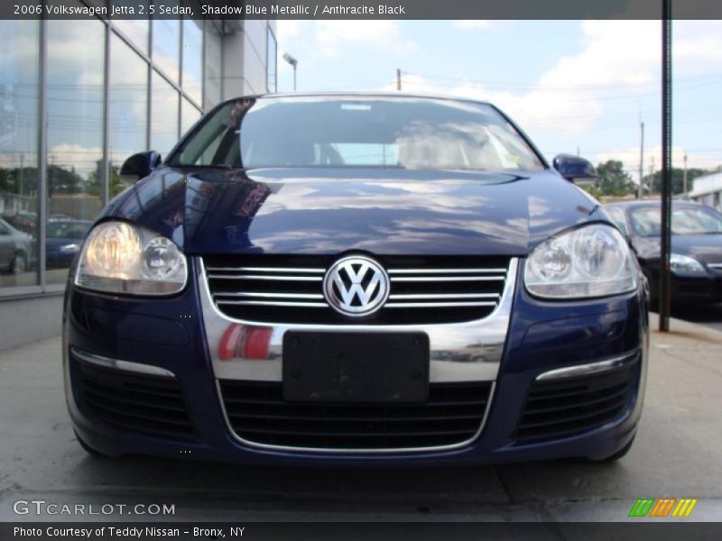 Shadow Blue Metallic / Anthracite Black 2006 Volkswagen Jetta 2.5 Sedan