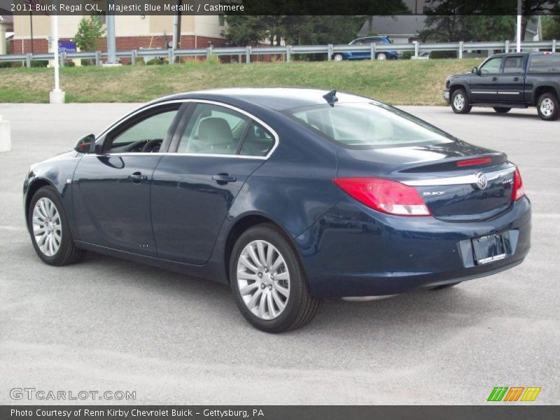 Majestic Blue Metallic / Cashmere 2011 Buick Regal CXL