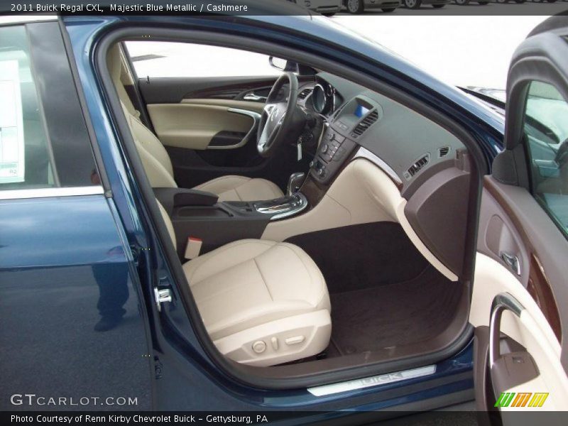 Majestic Blue Metallic / Cashmere 2011 Buick Regal CXL