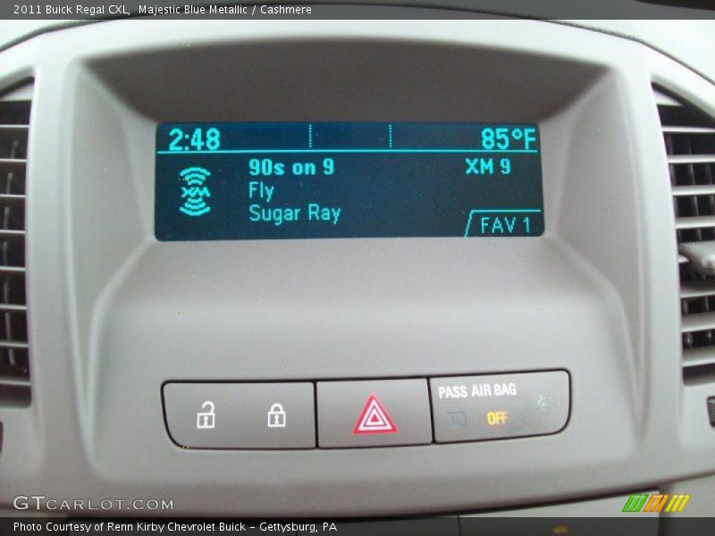 Majestic Blue Metallic / Cashmere 2011 Buick Regal CXL