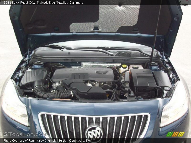 Majestic Blue Metallic / Cashmere 2011 Buick Regal CXL