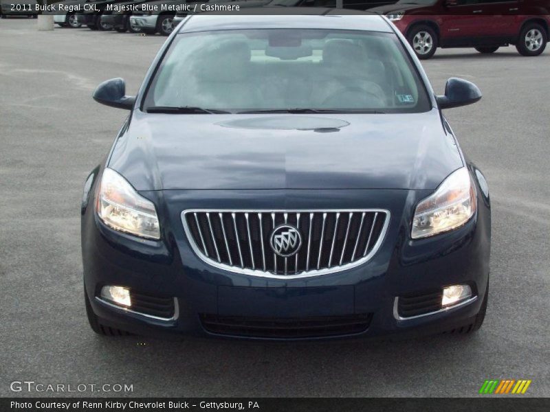 Majestic Blue Metallic / Cashmere 2011 Buick Regal CXL