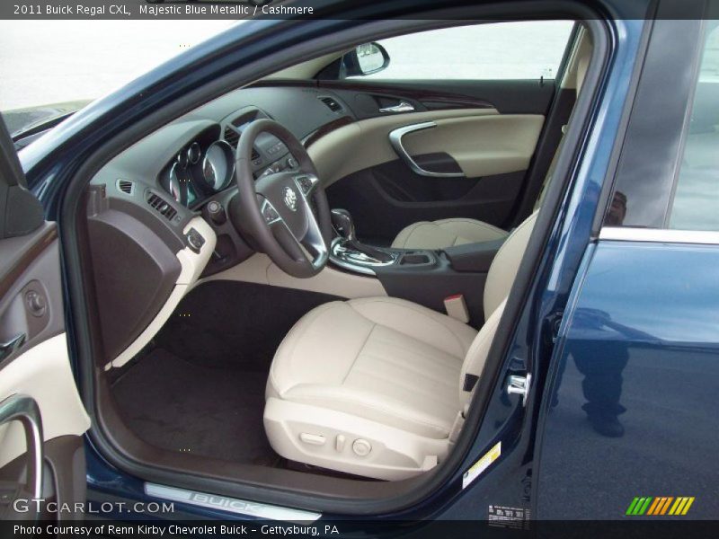 Majestic Blue Metallic / Cashmere 2011 Buick Regal CXL