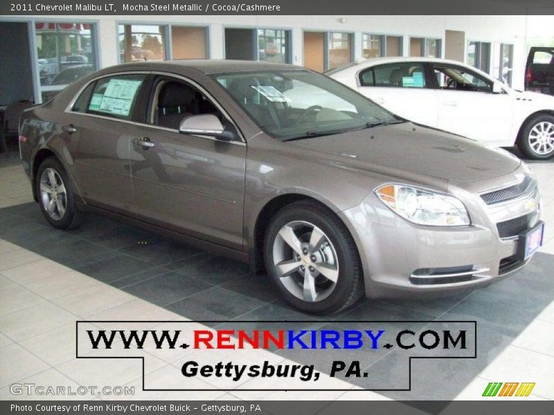 Mocha Steel Metallic / Cocoa/Cashmere 2011 Chevrolet Malibu LT