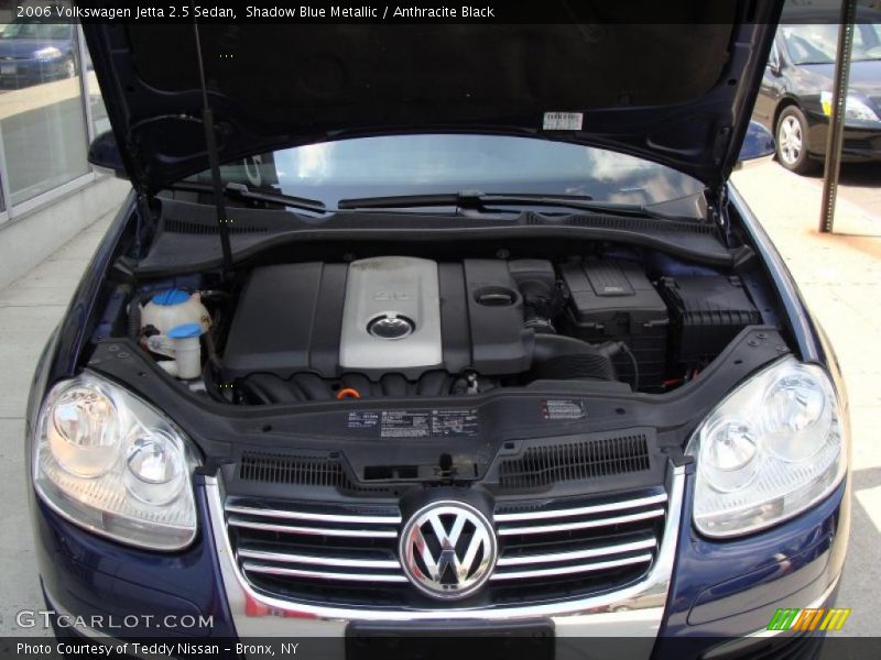 Shadow Blue Metallic / Anthracite Black 2006 Volkswagen Jetta 2.5 Sedan