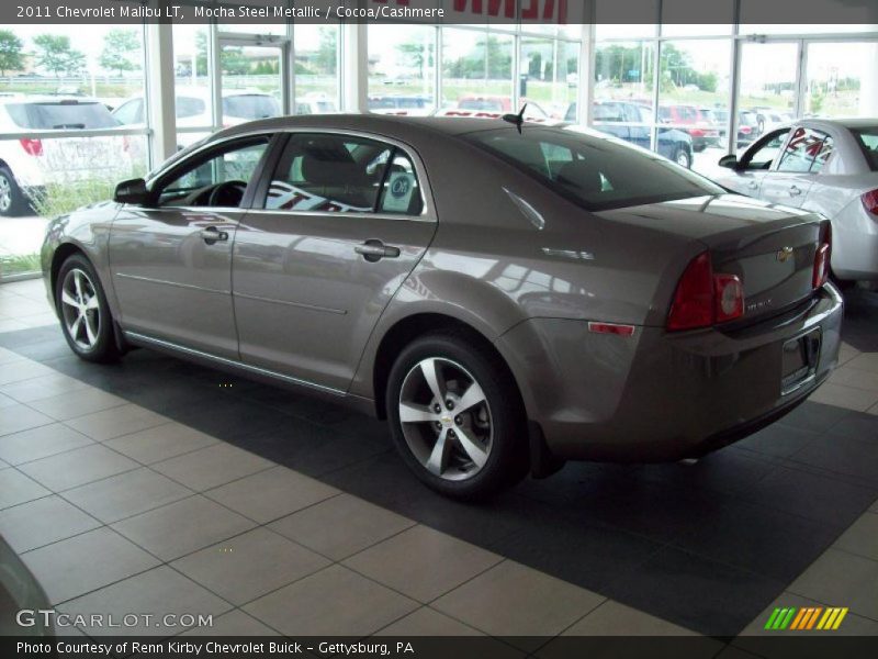 Mocha Steel Metallic / Cocoa/Cashmere 2011 Chevrolet Malibu LT