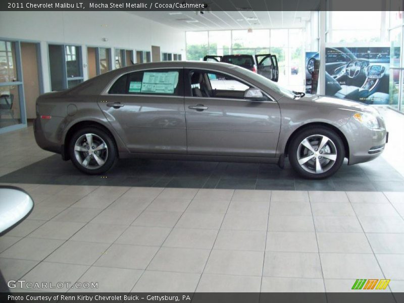 Mocha Steel Metallic / Cocoa/Cashmere 2011 Chevrolet Malibu LT