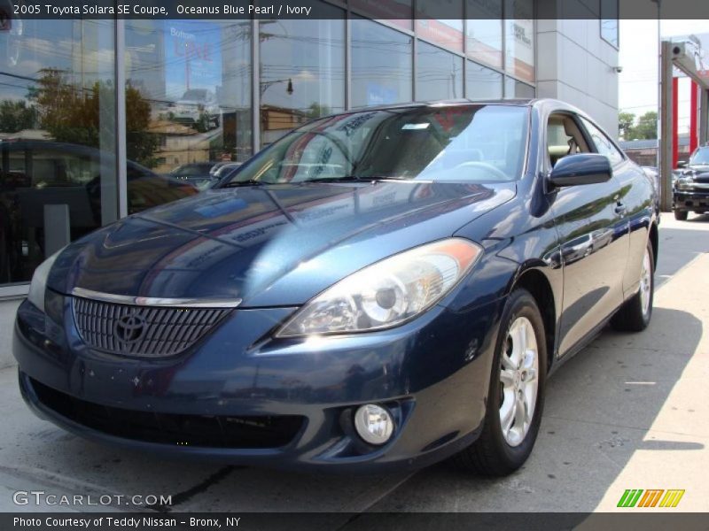 Oceanus Blue Pearl / Ivory 2005 Toyota Solara SE Coupe