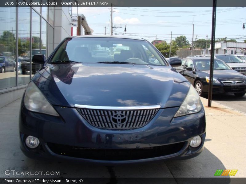 Oceanus Blue Pearl / Ivory 2005 Toyota Solara SE Coupe