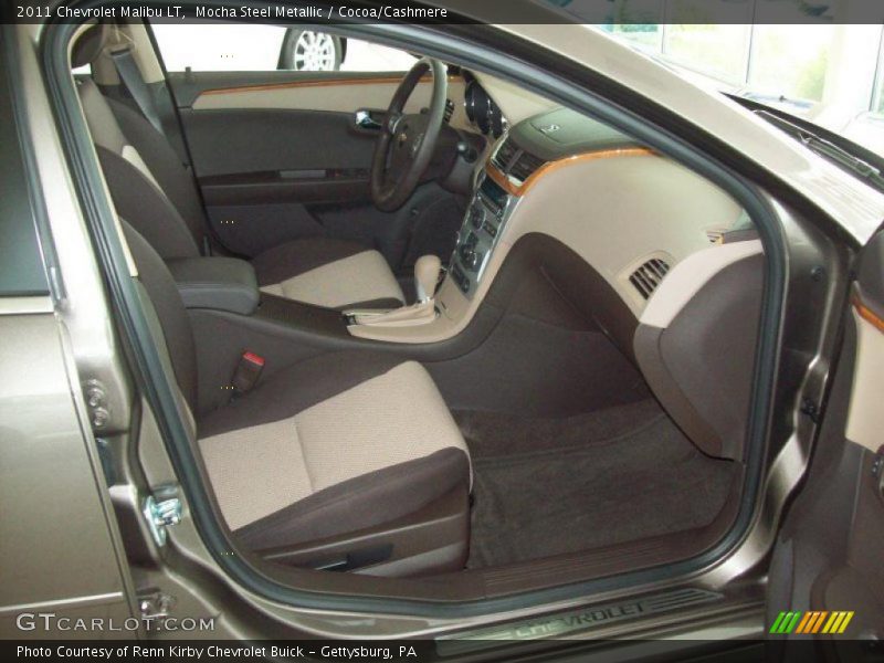 Mocha Steel Metallic / Cocoa/Cashmere 2011 Chevrolet Malibu LT