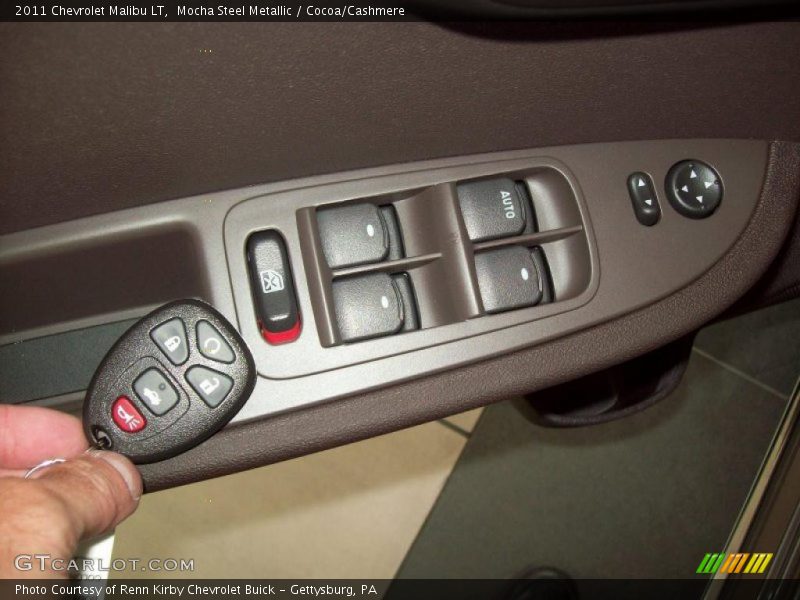 Mocha Steel Metallic / Cocoa/Cashmere 2011 Chevrolet Malibu LT